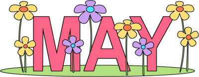 M. A. Y. with flowers