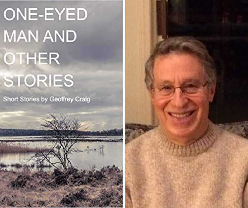 book cover and photo of geoffrey craig
