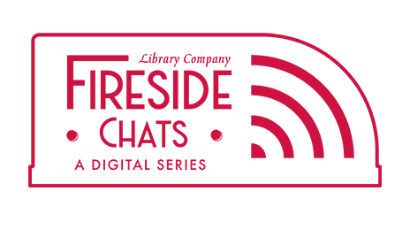 Red logo of The Library Company Fireside Chats
