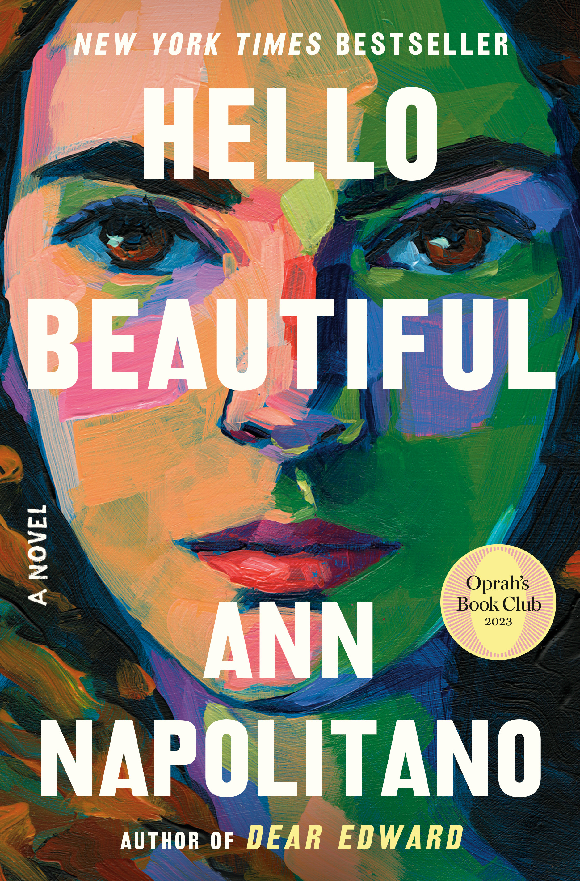 book cover of Hello Beautiful, woman with face shadowed 