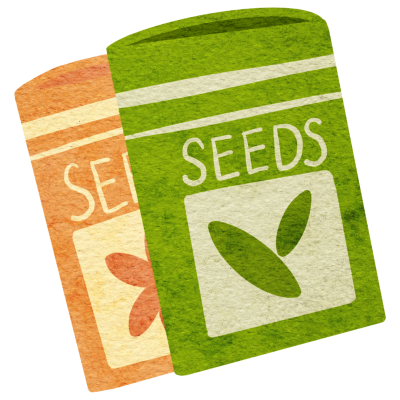 Illustrated Seed Packets