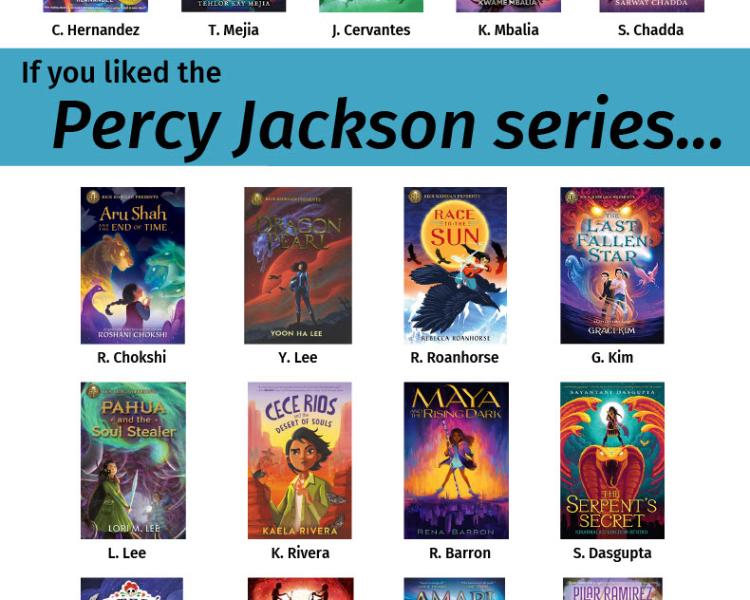 Percy Jackson Read alikes
